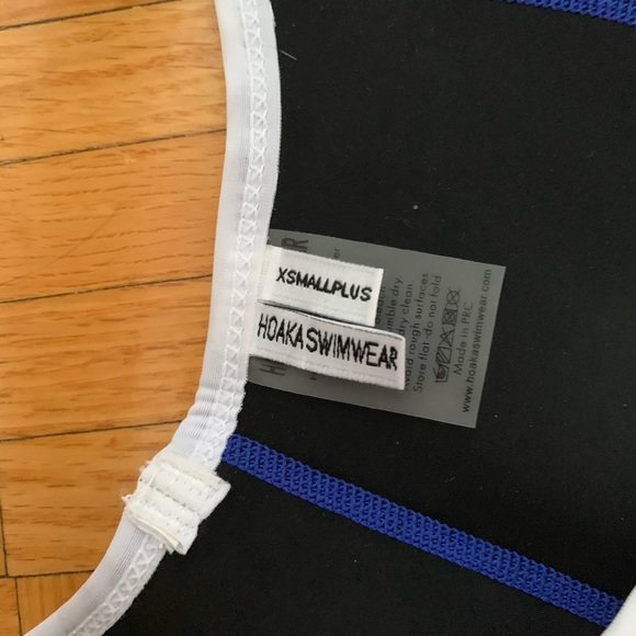 NWOT HOAKA royal blue top👙 - Picture 4 of 4